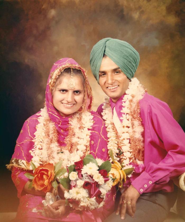 [Photo of Jaginder Singh Gill and Amarjit Gill]