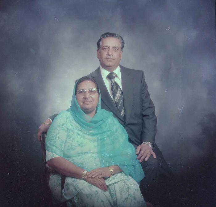 [Photo of an unidentified couple]