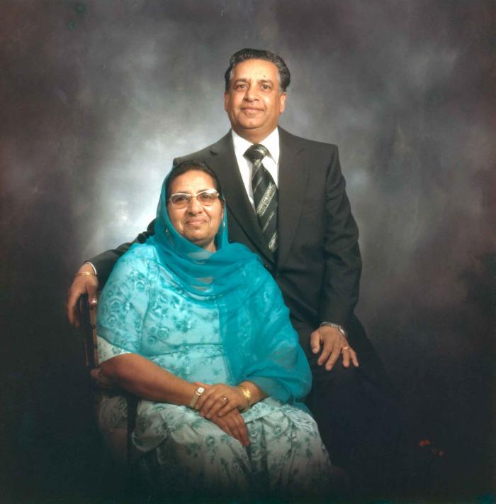 [Photo of an unidentified couple]
