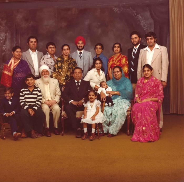 [Group photo of the Kambo family]