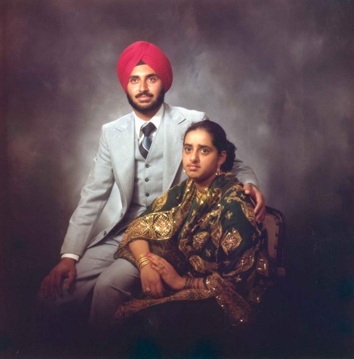 [Photo of an unidentified couple]