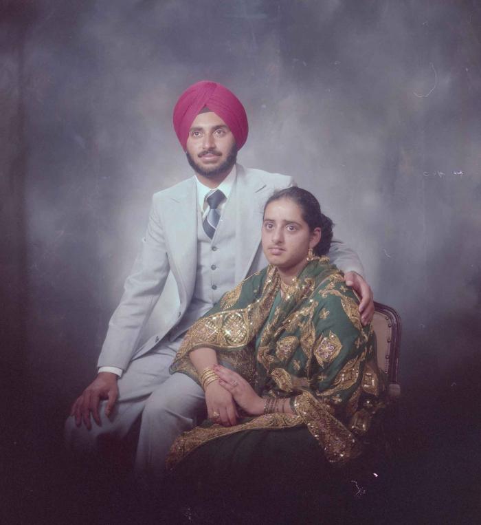 [Photo of an unidentified couple]