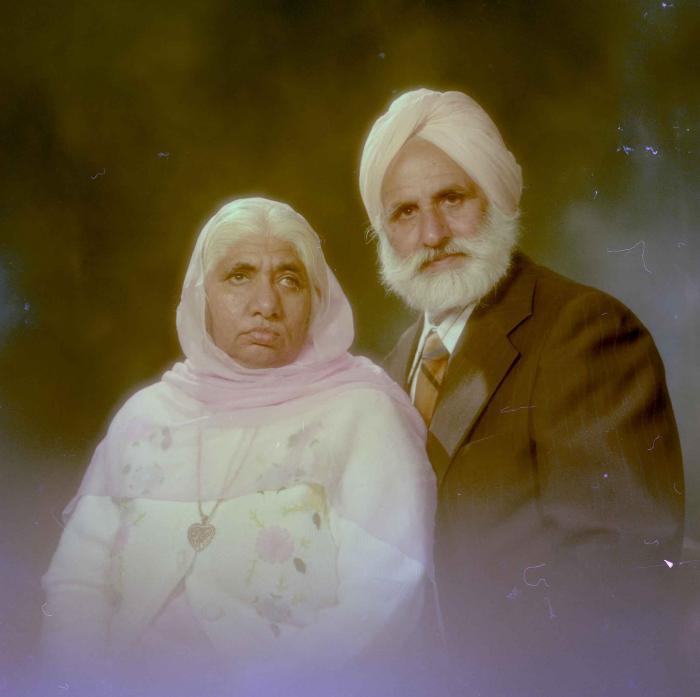 [Photo of an unidentified older couple]