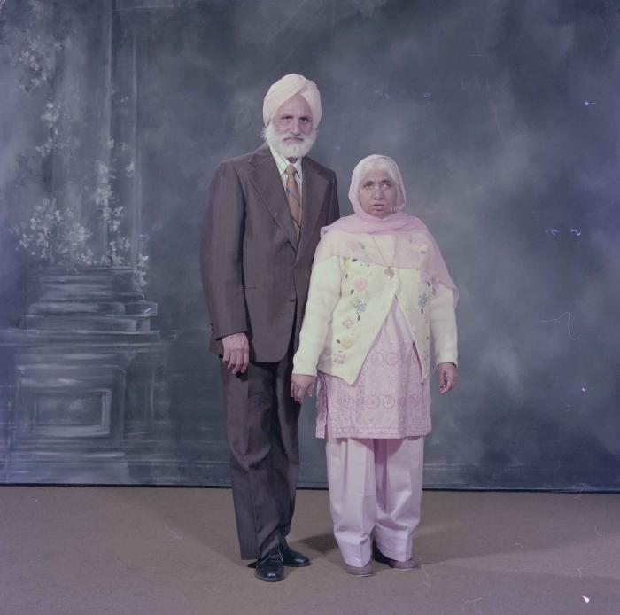 [Photo of an unidentified older couple]