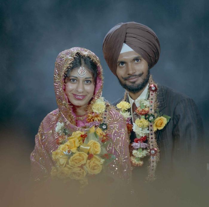 [Photo of Baljit Gill and Balbir Khangura]