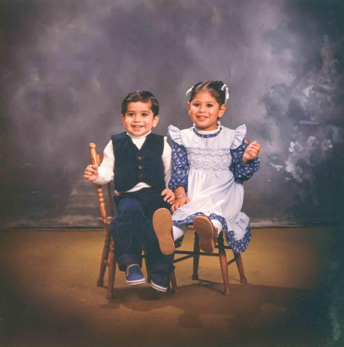 [Photo of Chandandeep Kaur and Harpreet Singh Khangura]