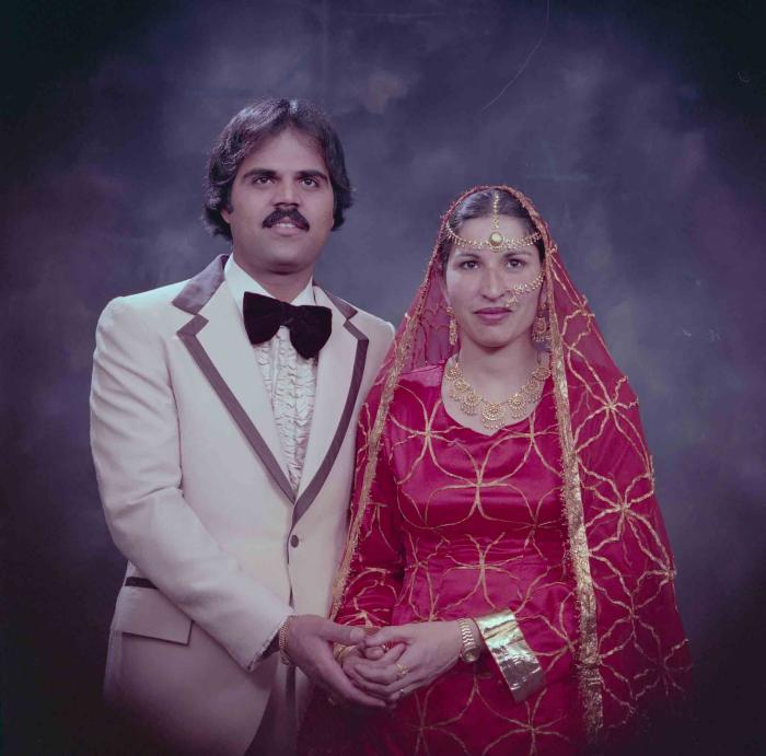 [Photo of Balwant Kingra with an unidentified woman]