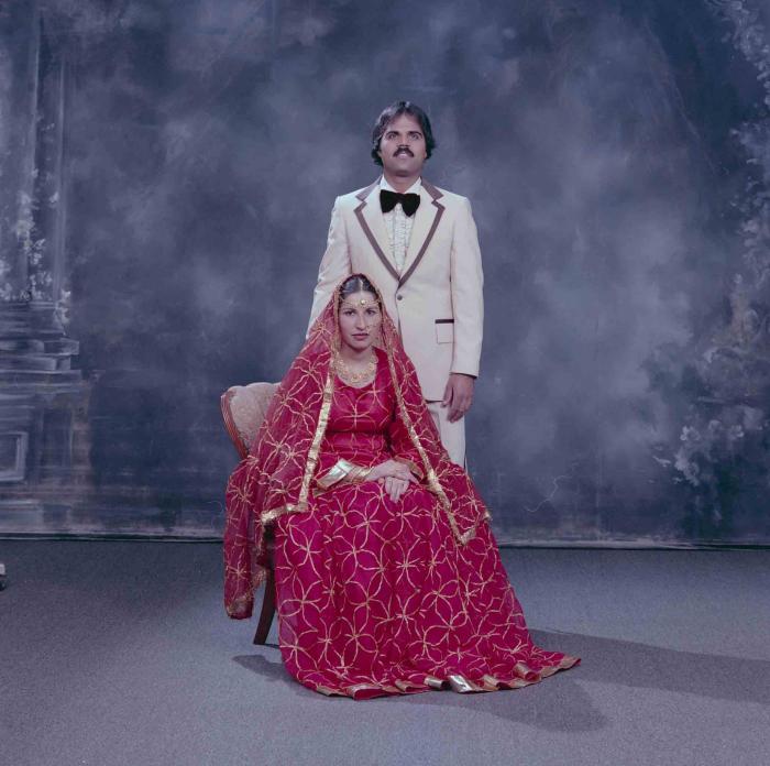 [Photo of Balwant Kingra with an unidentified woman]