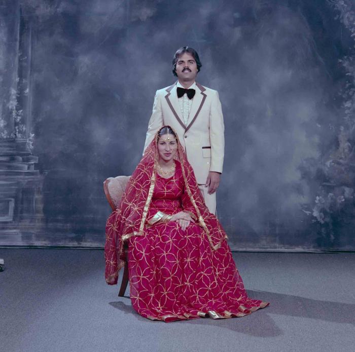 [Photo of Balwant Kingra with an unidentified woman]