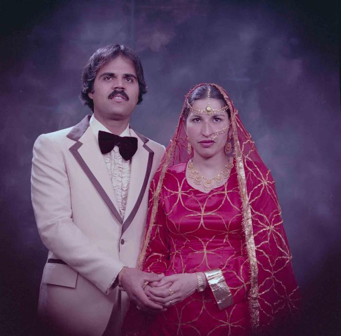 [Photo of Balwant Kingra with an unidentified woman]