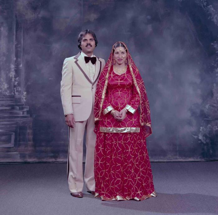 [Photo of Balwant Kingra with an unidentified woman]