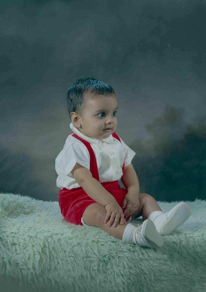 [Photo of baby Mal Singh Kondolay]