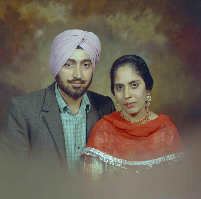 [Photo of an unidentified couple]