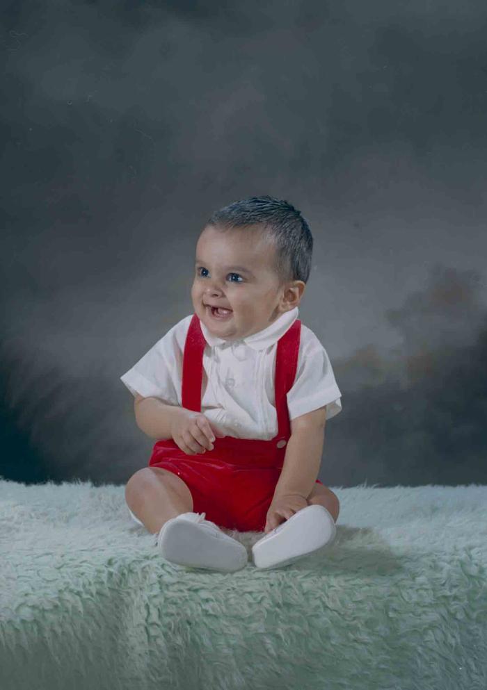 [Photo of baby Mal Singh Kondolay]