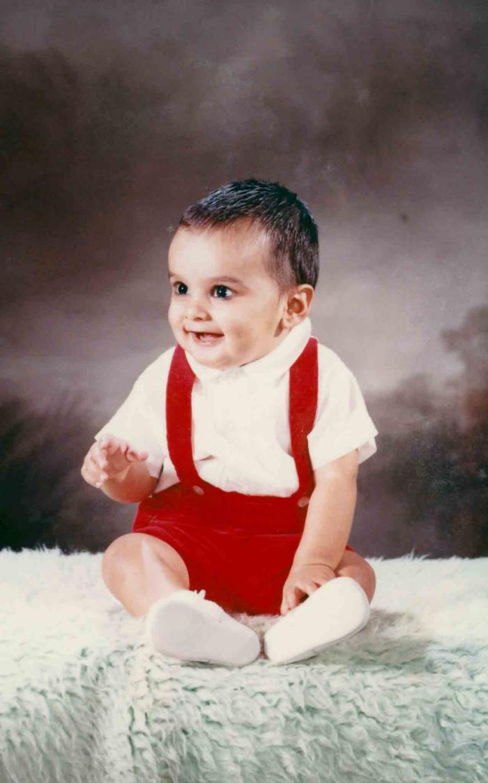 [Photo of baby Mal Singh Kondolay]