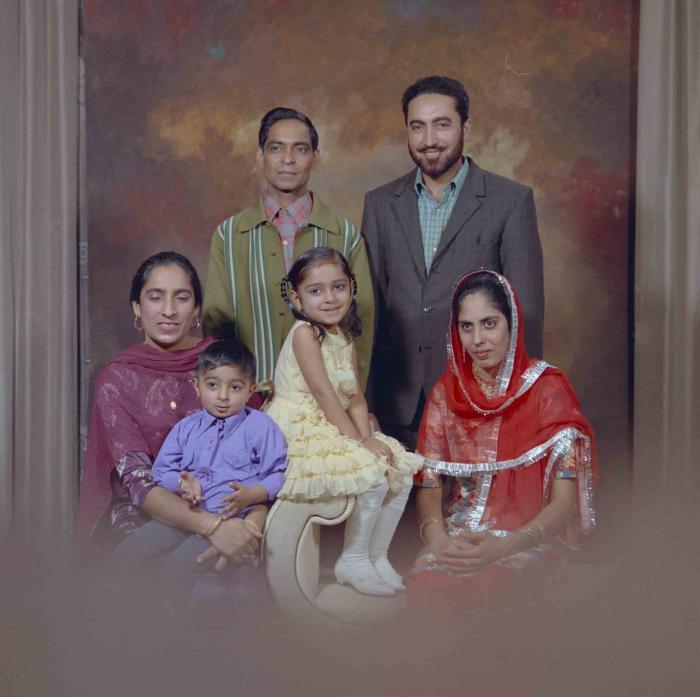 [Photo of the Kular family]