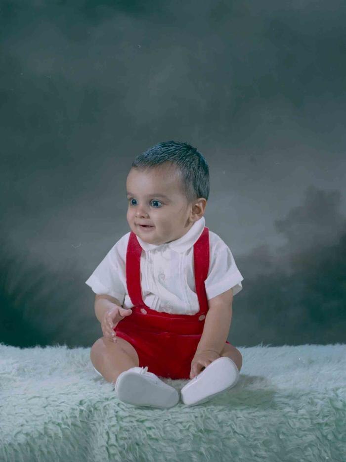 [Photo of baby Mal Singh Kondolay]