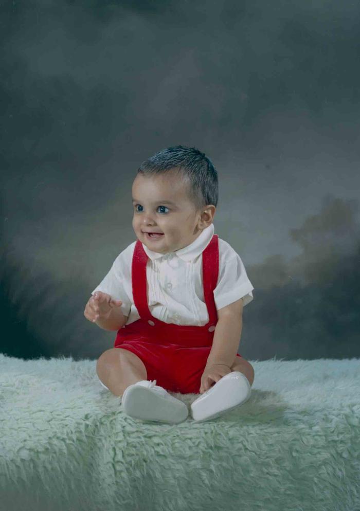 [Photo of baby Mal Singh Kondolay]