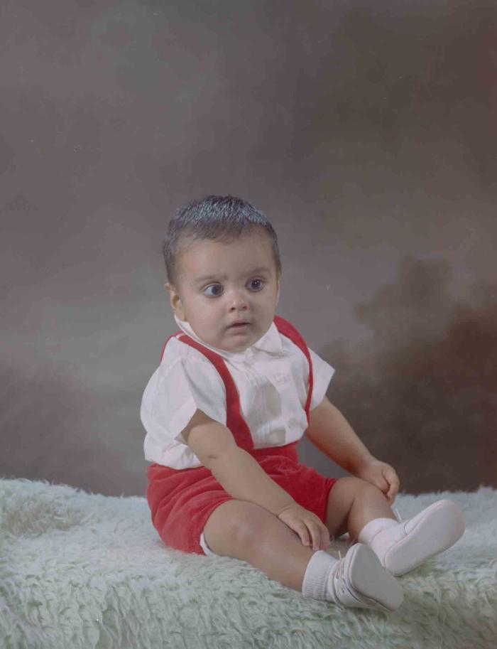 [Photo of baby Mal Singh Kondolay]