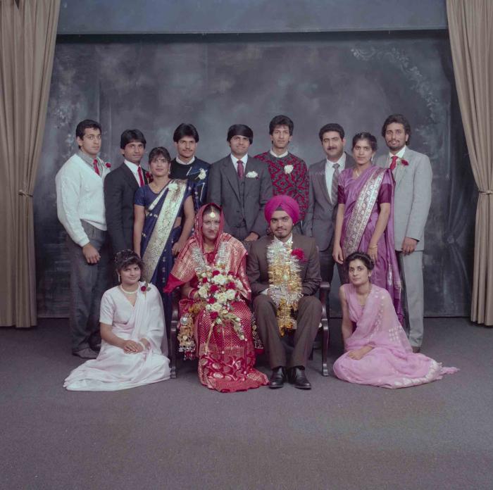 [Group photo of Iqbal Mahol and Manjinder Nagra]