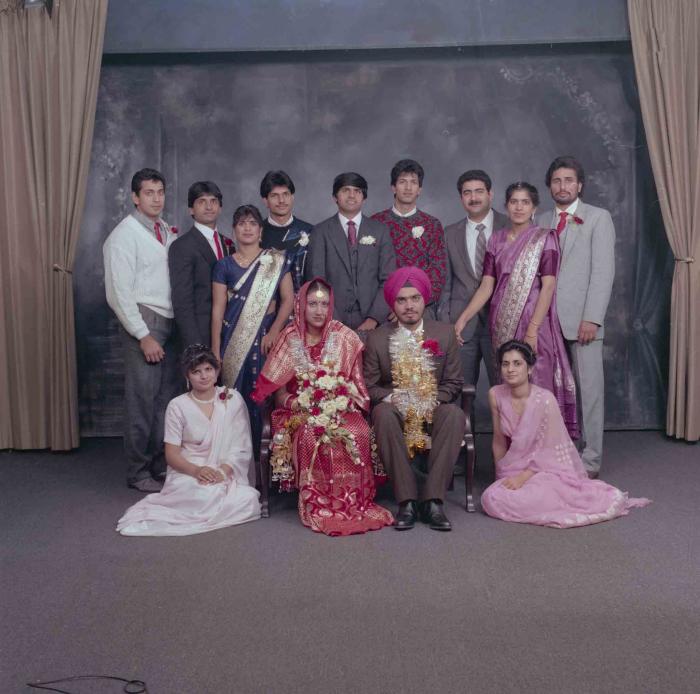 [Group photo of Iqbal Mahol and Manjinder Nagra]