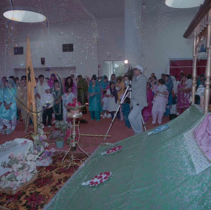 [Group photo of wedding guests]