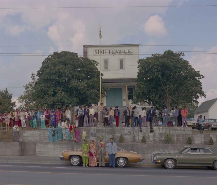 [Group photo of Onkar Brar and Malkit Gill]